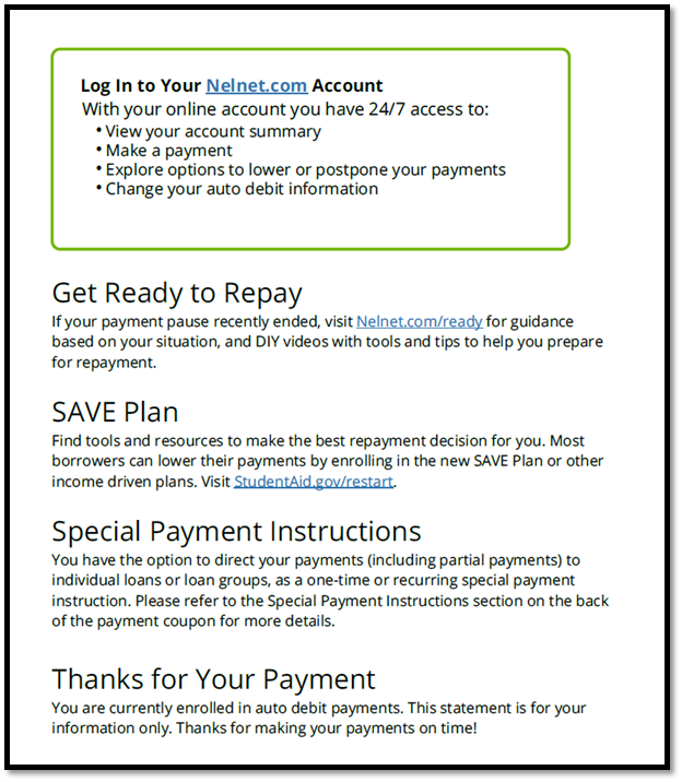 Account Notifications and Contact Information
