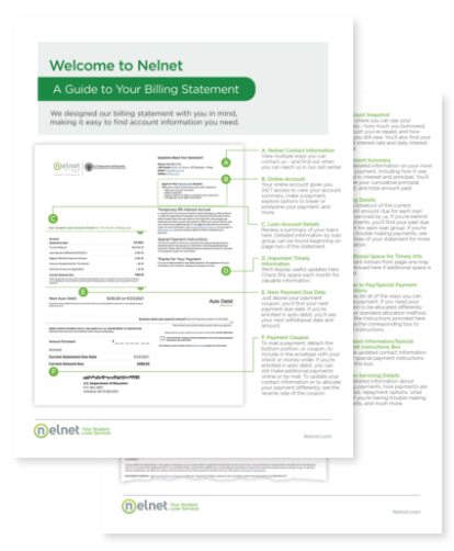Nelnet Loan Statement Example